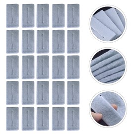 Beaupretty 25pcs Perm Cotton Insulation Mat Heat Resistant Foam Pad Soft Thickening Digital Perm Cotton Insulation Mat for Barber Shop