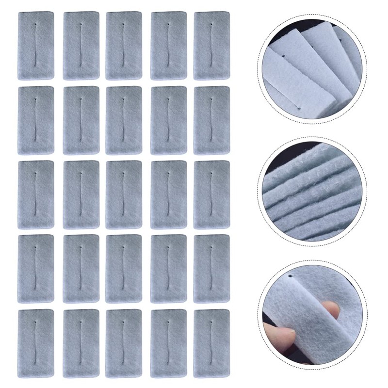 Beaupretty 25pcs Perm Cotton Insulation Mat Heat Resistant Foam Pad