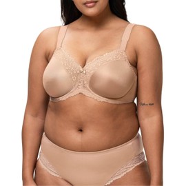Triumph Womens Ladyform Soft W X Minimizer Bra, Smooth Skin, 38D UK