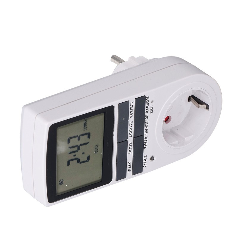 Timer Outlet Digital Intelligent Energy Saving Flame Retardant High Power