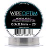 WIREOPTIM - 0.3mm x 0.1mm - Nichrome 90 Resistance Wire