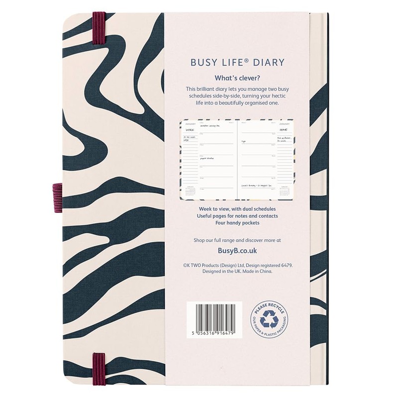 Busy B A5 2026 Diary - Busy Life Weekly Planner