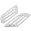 TOTMOX 2Pcs Car Air Flow Fender Side Vent Decoion Sticker,