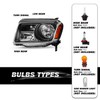 SOCKIR Headlight Assembly Pair Fit 2012 2013 2014 2015 Honda