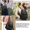 Narunii Women's Small Backpack, Women's Shoulder Bag, Casual City Backpack,