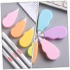 TEHAUX 5sets Flexible Correction Tapes Eraser Tape Cute Stationery Smooth