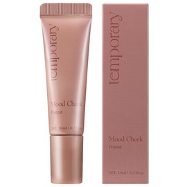 Temporary Mood Liquid Cheek, Mood Peanut, 10ml, 1 piece Mood Liquid Cheek Mood Peanut, 1 piece / 템포러리 무드 리퀴드 치크, 무드 피넛, 10ml, 1개 무드리퀴드치크무드피넛 1개