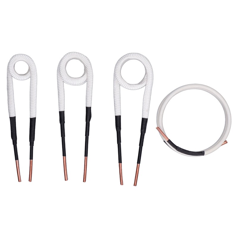 4PCS Induction Heater Coils 3.0mm Brass Core Electric Heat Induction