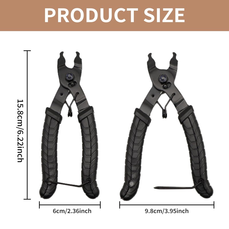 lokxmve Chain Lock Pliers Bicycle Chain Tool Chain Lock Pliers