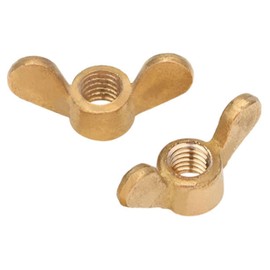 Stoooduo M6 Nut Wing Nut 2pcs Wing Thumb Nut Fastener Parts Nut Bolt
