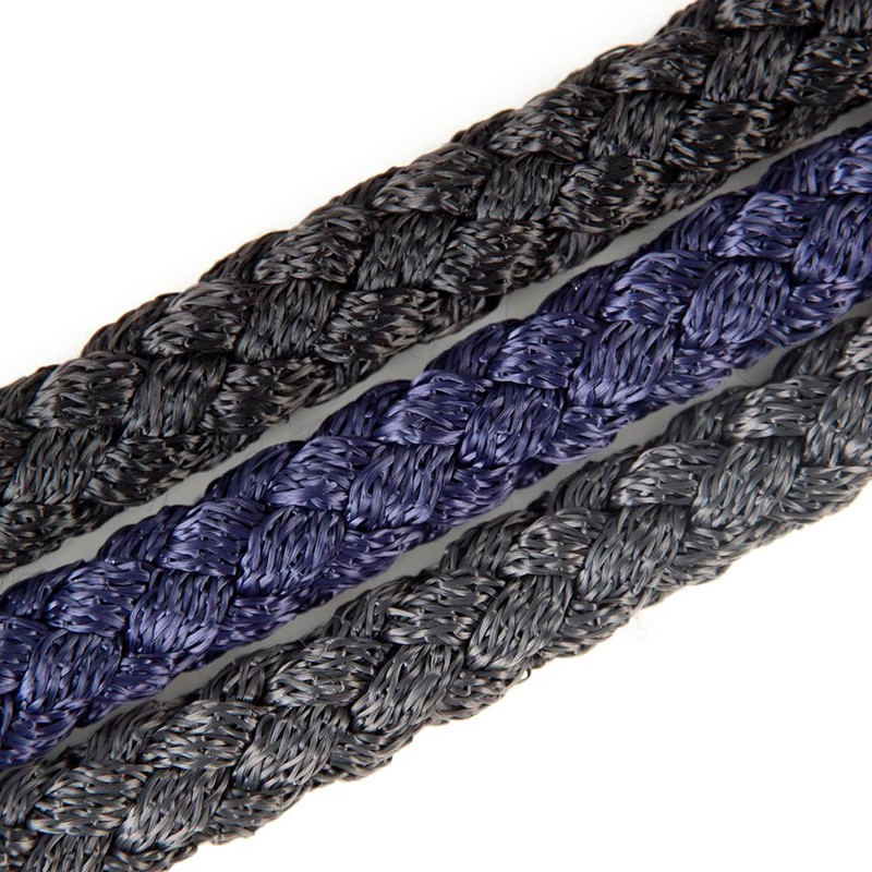 PFIFF 102963 Lead Rope with Carabiner Hook, Plain Knit, Grey,