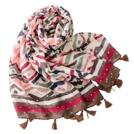 FAIRYGATE Boho Scarf for Women - Lightweight Summer Scarf Wraps, 69019