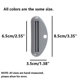 2 Pieces Toothpaste Tube Squeezer and Squeezer Toothpaste Hand Cream Color Tube Practical Tube Squeezer for Toothpaste Hand Cream Color Tube