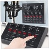 Kisangel 1 Set Professional Live Sound Card Mixer with Automatic