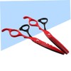 FOMIYES 2PCS Premium Hairdressing Scissors Barber Shears Thinning Shears for