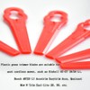 DHinkyoung 100 Pcs Plastic Grass Trimmer Blades for Most Cordless