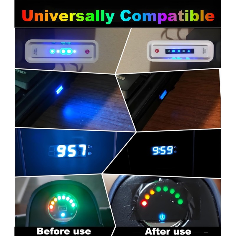 Light Blocking Tape 1.5 inch x 90Feet, Visualize LED Cover