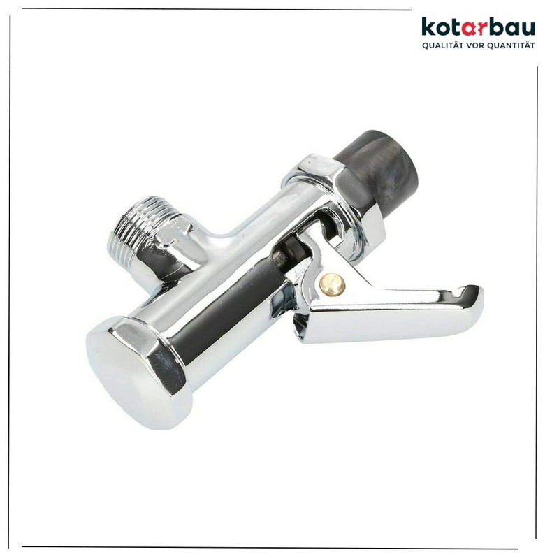 KOTARBAU® Toilet Flush Chrome 3/4 Inch Release Mechanical Tap Toilet