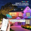 LEDGUHON 1PCS E27 Smart RGB+CW Flood Light 9W 850LM, Adjustable