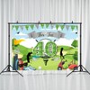 Printspree Golf Themed 40th Birthday Backdrop - 7x5ft for-Tee 40