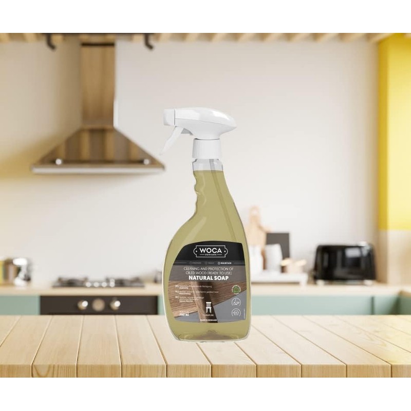 WOCA Denmark Natural Soap Spray [750ml] Natural – White