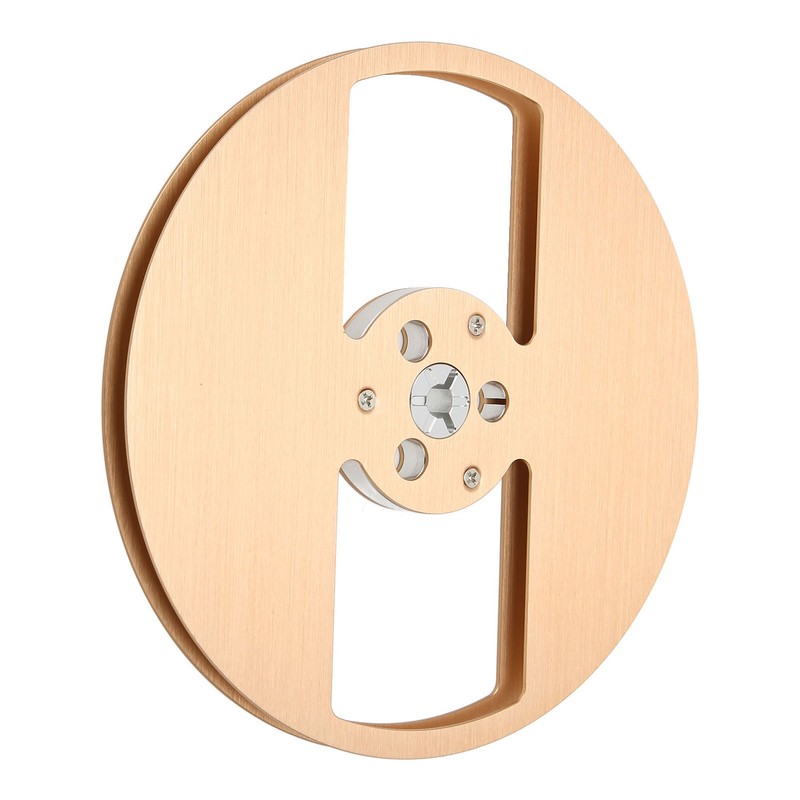 1/4 7 Inch Empty Reel Aluminum Alloy 2 Hole Opening
