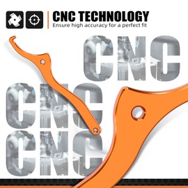 NICECNC Orange Shock Absorber Wrench WP Shock Compatible with KTM 16-22 125-450 SX SX-F XC XC-F 17-22 125-500 ALL ENDURO models,Compatible with Husqvana 125-501 TE FE TC FC TX FX 7-22,See Fitment