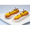 Pastry Chef's Boutique Paper Long Oval Eclair Candy Cups -