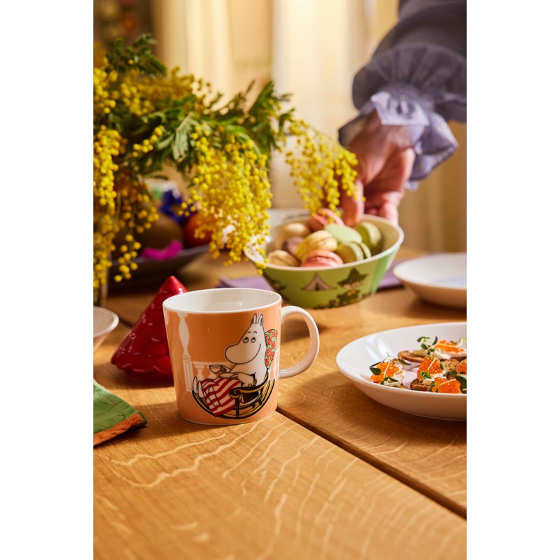 Arabia Moomin Bowl - Snufkin GREEN