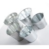 Unbekannt Metal Bucket Water Bucket Tin Bucket Galvanised Decorative Bucket