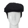 ULTRAFINO Scottish Wool Ivy Herringbone Newsboy Scally Driving Cap with