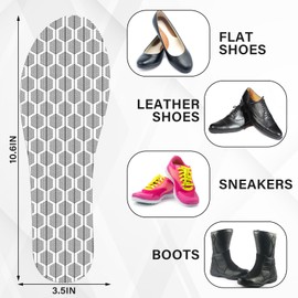 Croknit 3 Pairs No Show Socks Sockless Shoe Liner No Slipping No Stinking Washable Barefoot Shoe Insert (Simple)