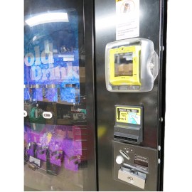 Capital Vending Weather - rain guard for Credit Card Reader Mask -vending  -Nayax & Cantaloupe