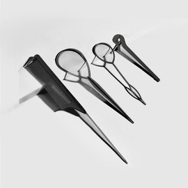 Topsy Tail Hair Tool - 4pcs Hair Looping Tool,Hair Braiding Tool with Rat Tail Comb,Tail French Braid Loop Tool,Hair Braiding Tool for Making Girls Hair Style,Hair Braiding Tool French Braid Loop Tool