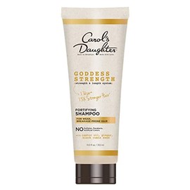 Carols Daughter Goddess Strength Sulfate Free Shampoo with Castor Oil, Anti Frizz Hair Product, 11 fl oz                                              