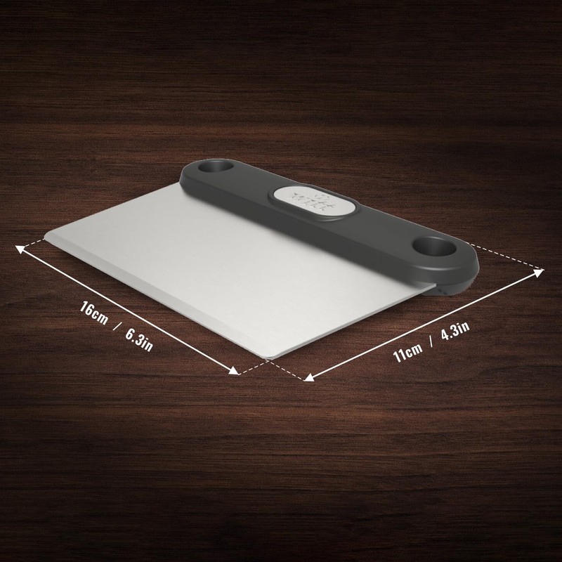 Witt Pizza Dough Scraper - Professional Grade with Sharp Stainless
