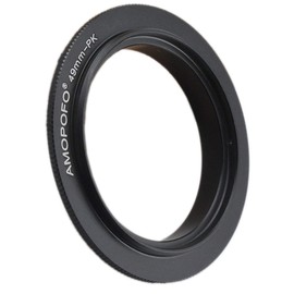 49mm to PK Macro Lens Reverse Ring Compatible with for PK K PK K-3 K-50 K-5 II K200 K200D K10D K100D K-1II K-70 K-1 K-7 K-500 K-50 K-30 K-20 K-10.with 49mm Filter Thread Lens.Macro Shoot