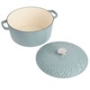 Spice by Tia Mowry Savory Saffron 6Qt Cast Iron Dutch