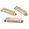 3Pcs Electric Guitar Single Coil Pickup Cover Copper Instrument Accessory