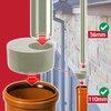 Spares2go 110mm to 56mm (50mm) Solvent Weld Soil System Waste