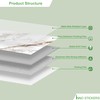 Marble Peel and Stick Waterproof Wall Paneling, 118" x 47"