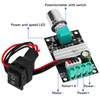 DC Motor Speed Controller - PWM 6V/12V/24V/28V/3A/80W Speed Adjustable Reversible