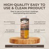 SamaN Interior Water Based Wood Stain - Natural Stain for