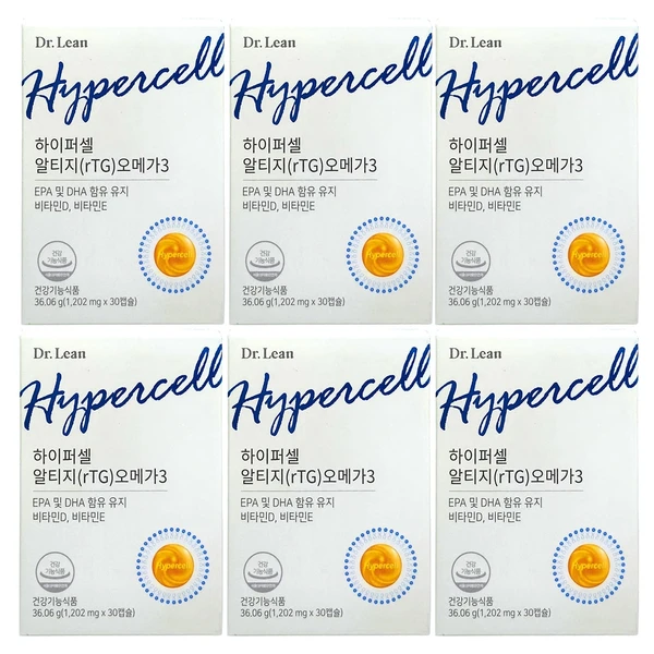 Dr.Lin Hypercell Altige Omega 3 6 boxes 6 months supply