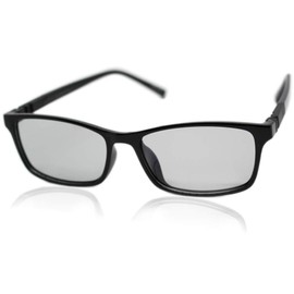 Eight Tokyo TAC-6123 Polarized Sunglasses, Made in Sabae, Light Color, UV Protection, Lens, Lightweight, Frame, Men's, Women's, Unisex, black/light smoke