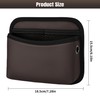 JEYODA Car Seat Side Storage Pocket, Small Organizer,PU Leather Multifunctional