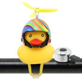 Motorcycle Bike Bells Dashboard Decoration Duck Toy