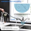 Kitchen Faucet with Sprayer, Brushed Nickel Kitchen Sink Faucet with