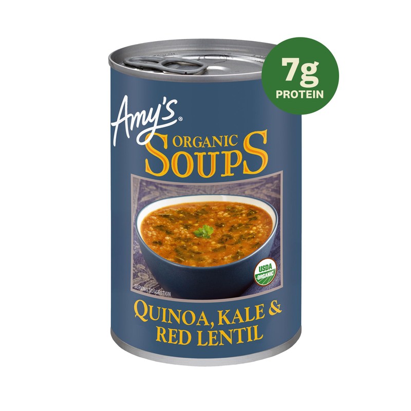 Amy's Soup, Organic Variety Pack, Chunky Vegetable, Quinoa, Kale and
