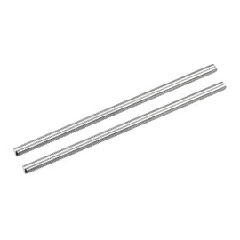 sourcing map Fully Threaded Rod M5 x 120 mm 0.8 mm Thread Pitch Stainless Steel 304 Right-Hand Threaded Rod Pack of 2